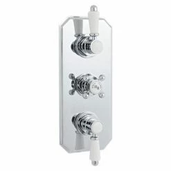 Hudson Reed Traditional Triple Concealed Thermostatic Shower Valve - A3035