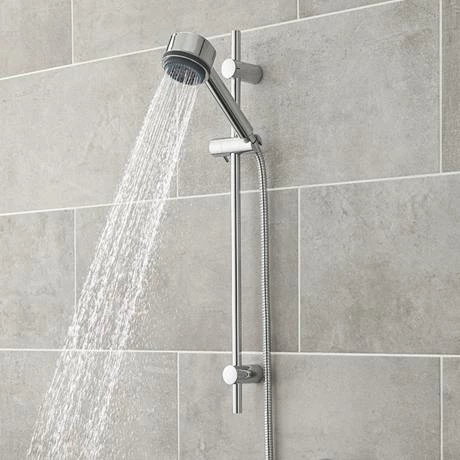 Hudson Reed Modern Linear Slide Rail Kit with Multi-Function Handset - A3043 Hudson Reed Modern Linear Slide Rail Kit With Multi-Function Handset - A3043 -Hudson Reed Shop A3043 d1 460