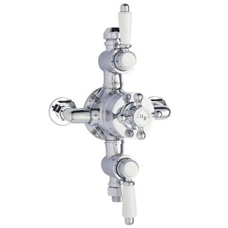Hudson Reed Traditional Triple Exposed Thermostatic Shower Valve - A3089E Hudson Reed Traditional Triple Exposed Thermostatic Shower Valve - A3089E -Hudson Reed Shop A3089E P