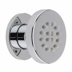 Hudson Reed Round Sheer Body Jet - Chrome - A355