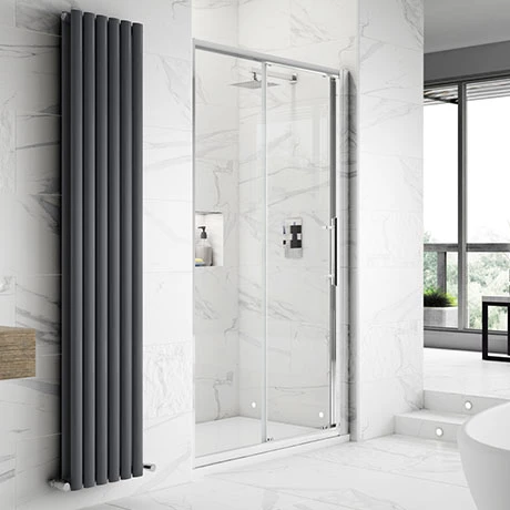 Hudson Reed Apex Sliding Shower Door Only - Various Size Options Hudson Reed Apex Sliding Shower Door Only - Various Size Options -Hudson Reed Shop APEXSLI p