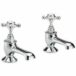 Hudson Reed Topaz Bath Taps - Chrome - BC302HX