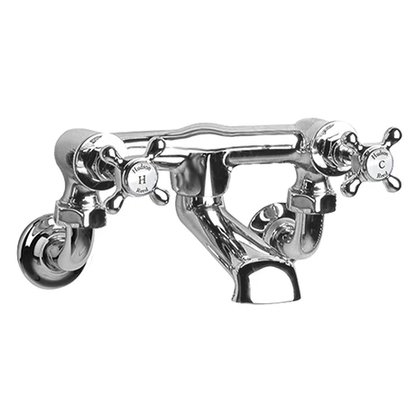 Hudson Reed Topaz Wall Mounted Bath Filler - BC303HXWM 3 Hudson Reed Topaz Wall Mounted Bath Filler - BC303HXWM