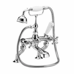 Hudson Reed Topaz Freestanding Bath Shower Mixer - Chrome 3 Hudson Reed Topaz Freestanding Bath Shower Mixer - Chrome -Hudson Reed Shop BC304 DA311 d1 460