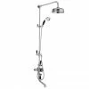 Hudson Reed Topaz Black Triple Thermostatic Shower Valve With Rigid Riser Kit + Bath Spout 2 Hudson Reed Topaz Black Triple Thermostatic Shower Valve With Rigid Riser Kit + Bath Spout -Hudson Reed Shop BTSVT103 p