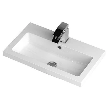 Hudson Reed Fusion Gloss White 605x360mm Vanity Unit & Basin 4 Hudson Reed Fusion Gloss White 605x360mm Vanity Unit & Basin - Image 2