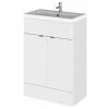 Hudson Reed Fusion Gloss White 605x360mm Vanity Unit & Basin -Hudson Reed Shop CBI107 p