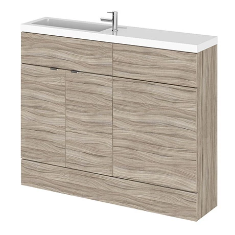 Hudson Reed 1100mm Driftwood Compact Combination Unit (600 Vanity + 500 WC unit) Hudson Reed 1100mm Driftwood Compact Combination Unit (600 Vanity + 500 WC Unit) -Hudson Reed Shop CBI201 p