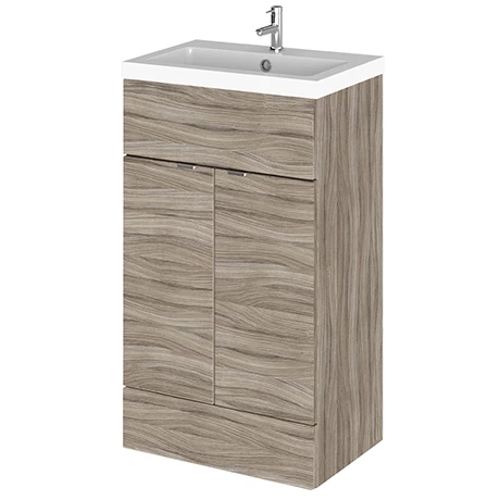 Hudson Reed Fusion Driftwood 505x360mm Vanity Unit & Basin Hudson Reed Fusion Driftwood 505x360mm Vanity Unit & Basin -Hudson Reed Shop CBI224 p
