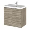 Hudson Reed 600mm Driftwood Full Depth Wall Hung 2-Door Unit & Basin 1 Hudson Reed 600mm Driftwood Full Depth Wall Hung 2-Door Unit & Basin -Hudson Reed Shop CBI236 P