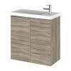 Hudson Reed 500mm Driftwood Wall Hung Compact Unit & Basin -Hudson Reed Shop CBI238 P