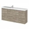 Hudson Reed Fusion 1000mm Driftwood Compact Wall Hung Unit & Basin -Hudson Reed Shop CBI243 P