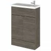 Hudson Reed Fusion Grey Avola 605x260mm Compact Vanity Unit & Basin 2 Hudson Reed Fusion Grey Avola 605x260mm Compact Vanity Unit & Basin -Hudson Reed Shop CBI506 p
