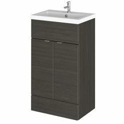 Hudson Reed Fusion Hacienda Black 505x360mm Vanity Unit & Basin
