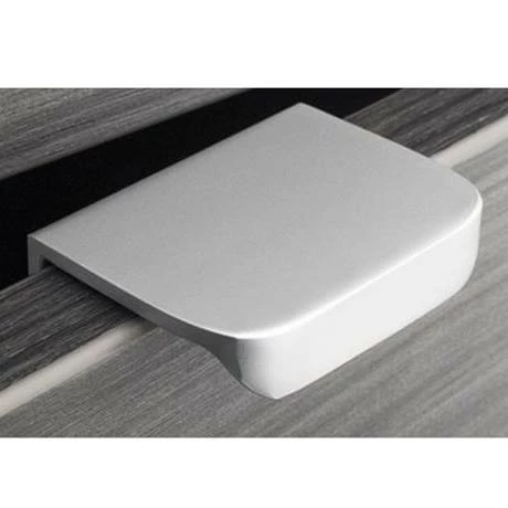 Hudson Reed Fusion 800mm Gloss Grey Full Depth Wall Hung 2-Drawer Unit & Basin 4 Hudson Reed Fusion 800mm Gloss Grey Full Depth Wall Hung 2-Drawer Unit & Basin - Image 2
