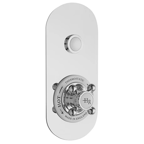 Hudson Reed Topaz Traditional One Outlet Push-Button Shower Valve - CPB5310 3 Hudson Reed Topaz Traditional One Outlet Push-Button Shower Valve - CPB5310