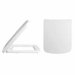 Hudson Reed Arlo Flush To Wall Toilet + Soft Close Seat -Hudson Reed Shop CPC001 detail5 460