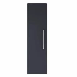 Hudson Reed Solar 350mm Wall Hung Tall Unit - Indigo Blue - CUR362