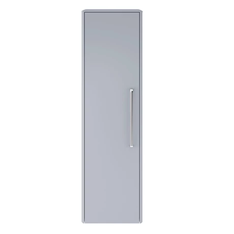 Hudson Reed Solar 350mm Wall Hung Tall Unit - Matt Denim Blue