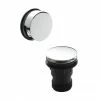 Hudson Reed Easyclean Sprung Plug Bath Waste With Modern Overflow - Chrome - E327 -Hudson Reed Shop E327 P