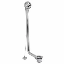 Hudson Reed Luxury Exposed Bath Retainer Waste - Chrome - EA381
