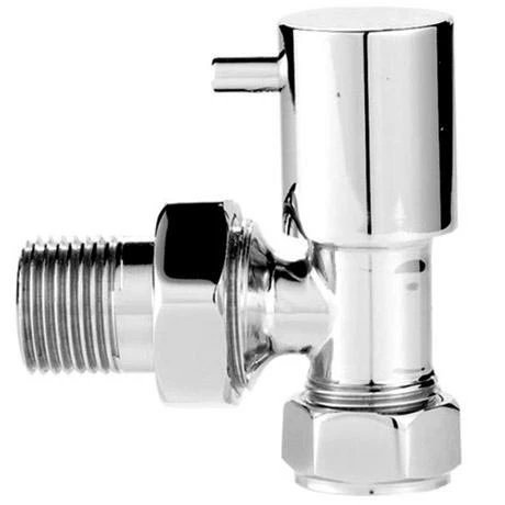 Hudson Reed Minimalist Chrome Radiator Valves - Angled - HT328 Hudson Reed Minimalist Chrome Radiator Valves - Angled - HT328 -Hudson Reed Shop Economy Minimalist Radiator Valves angled Medium