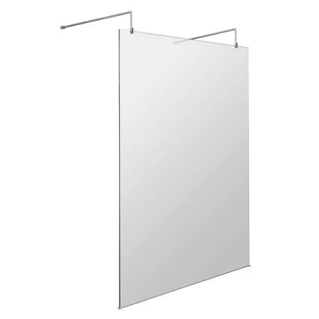 Hudson Reed Free Standing Wet Room Screen with Double Support Arms Hudson Reed Free Standing Wet Room Screen With Double Support Arms -Hudson Reed Shop GRAF0 D1 460
