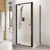 Hudson Reed Roman Haven6 Matt Black 6mm Square Pivot Door Shower Enclosure - 760 X 760mm 2 Hudson Reed Roman Haven6 Matt Black 6mm Square Pivot Door Shower Enclosure - 760 X 760mm -Hudson Reed Shop H3R7CB m1