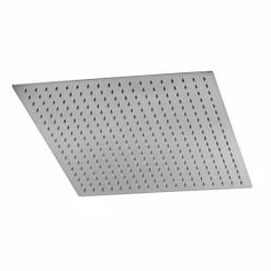 Hudson Reed 400mm Square Stainless Steel Fixed Shower Head - HEAD45