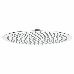 Hudson Reed 400mm Round Stainless Steel Fixed Shower Head - HEAD46