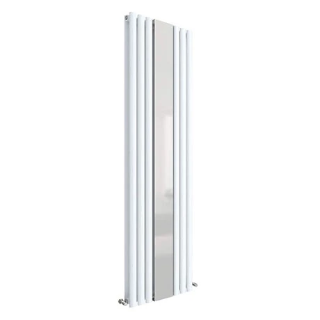 Hudson Reed Revive 1800 x 499mm Double Panel Designer Radiator with Mirror - Gloss White - HL331 Hudson Reed Revive 1800 X 499mm Double Panel Designer Radiator With Mirror - Gloss White - HL331 -Hudson Reed Shop HL331 P1