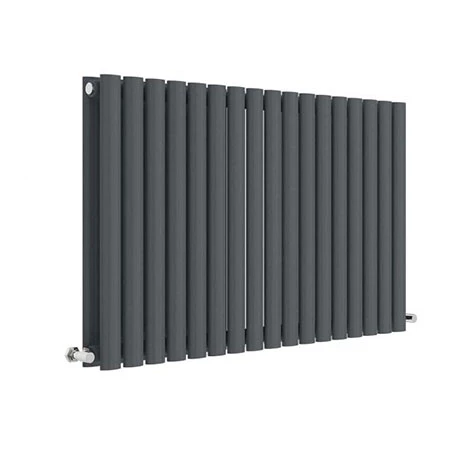 Hudson Reed Revive 600 x 992mm Horizontal Double Panel Radiator - Anthracite - HLA39D Hudson Reed Revive 600 X 992mm Horizontal Double Panel Radiator - Anthracite - HLA39D -Hudson Reed Shop HLA39D P