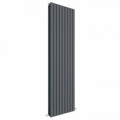 Hudson Reed Sloane 1800 X 528mm Vertical Double Panel Radiator - Anthracite - HLA47D