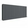 Hudson Reed Sloane 600 X 1572mm Horizontal Double Panel Radiator - Anthracite - HLA60D -Hudson Reed Shop HLA60D P