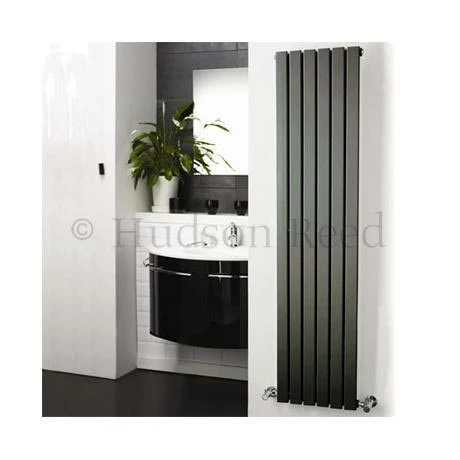Hudson Reed Sloane Single Panel Designer Radiator 1800 x 354mm - Anthracite - HLA72 Hudson Reed Sloane Single Panel Designer Radiator 1800 X 354mm - Anthracite - HLA72 -Hudson Reed Shop HLA72 d1 375