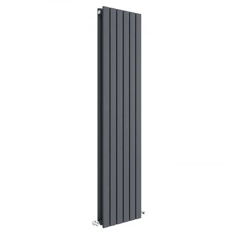 Hudson Reed Sloane Double Panel Designer Radiator 1500 x 354mm - Anthracite - HLA73 Hudson Reed Sloane Double Panel Designer Radiator 1500 X 354mm - Anthracite - HLA73 -Hudson Reed Shop HLA73 P