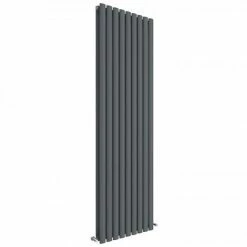 Hudson Reed Revive 1800 X 528mm Vertical Double Panel Radiator - Anthracite - HLA81