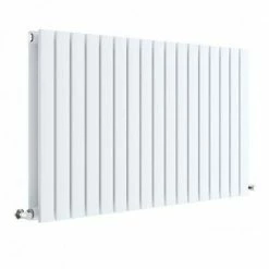 Hudson Reed Sloane 600 X 992mm Horizontal Double Panel Radiator - Satin White - HLW56D