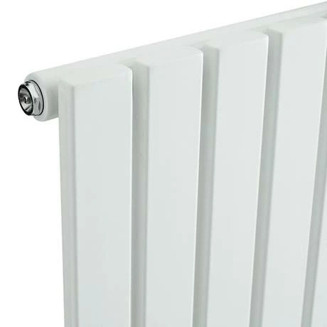 Hudson Reed Sloane 600 x 412mm Horizontal Single Panel Radiator - Satin White - HLW54 Hudson Reed Sloane 600 X 412mm Horizontal Single Panel Radiator - Satin White - HLW54 -Hudson Reed Shop HLW56 D2 460