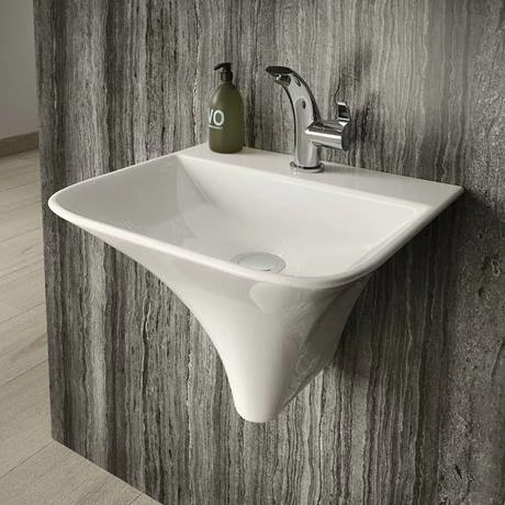 Hudson Reed Grace 1TH Wall Hung Suite (Rimless Toilet, Concealed Cistern + Basin) Hudson Reed Grace 1TH Wall Hung Suite (Rimless Toilet, Concealed Cistern + Basin) -Hudson Reed Shop HR GR d1 460