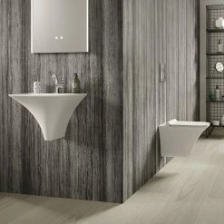 Hudson Reed Grace 1TH Wall Hung Suite (Rimless Toilet, Concealed Cistern + Basin)