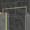 2 X Hudson Reed Brushed Brass Square Fixed Wet Room Support Arms For 8mm Glass 2 2 X Hudson Reed Brushed Brass Square Fixed Wet Room Support Arms For 8mm Glass -Hudson Reed Shop HR2SBA m