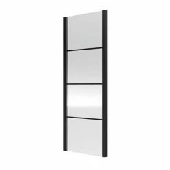 Hudson Reed Matt Black 1400 X 900mm Sliding Door Shower Enclosure + Black Tray -Hudson Reed Shop HRBLKSGE T6 460