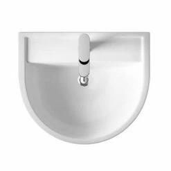 Hudson Reed Luna 1TH Wall Hung Suite (Toilet, Concealed Cistern + Basin) 3 Hudson Reed Luna 1TH Wall Hung Suite (Toilet, Concealed Cistern + Basin) -Hudson Reed Shop HRLUNS d2 460