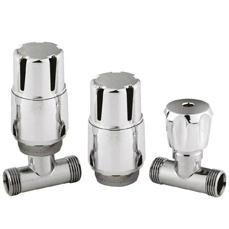 Hudson Reed Chrome Thermostatic Radiator Valves - Straight - HT325 Hudson Reed Chrome Thermostatic Radiator Valves - Straight - HT325 -Hudson Reed Shop HT325 P