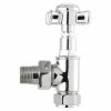 Hudson Reed Victorian Chrome Crosshead Radiator Valves - Angled - HT336 2 Hudson Reed Victorian Chrome Crosshead Radiator Valves - Angled - HT336 -Hudson Reed Shop HT336 P