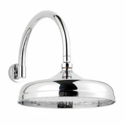 Hudson Reed 12" Apron Fixed Shower Head + Curved Wall Mounted Arm