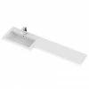 Hudson Reed 1505 X 360/260mm L-Shaped Full Depth Basin -Hudson Reed Shop Hudson Reed 1505mm L Shaped Full Depth BasiN P