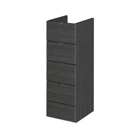 Hudson Reed 300x355mm Black Full Depth 4 Drawer Unit Hudson Reed 300x355mm Black Full Depth 4 Drawer Unit -Hudson Reed Shop Hudson Reed 300x355mm Hacienda Black Full Depth 4 Drawer Unit p
