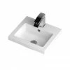 Hudson Reed 400 X 355mm Full Depth Polymarble Basin 1TH -Hudson Reed Shop Hudson Reed 400 x 355mm Full Depth Polymarble Basin 1TH p